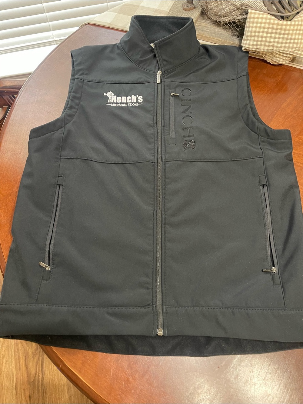 Cinch Mens concealed Carry Vest Western Cowboy